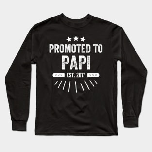 Promoted to Papi 2017 Long Sleeve T-Shirt